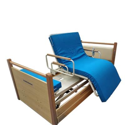 China Home Nursing Centers Hospital Bed Adjustable Automatic Patient Rotating Home Care Revolving Electric Bed for sale