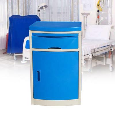 China Modern ABS Plastic Storage Nightstand Bedside Medical Locker For Patient for sale