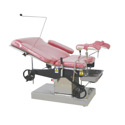 China Steel Electric Gynecology Chair Hospital Examination Gynecology Gynecological Surgical Operation Table for sale