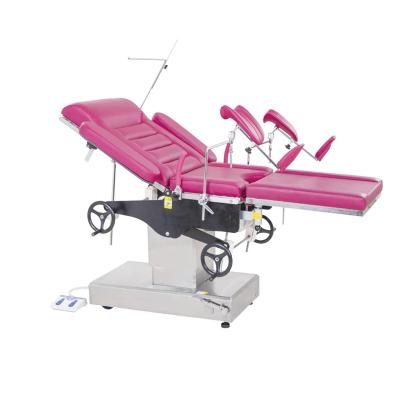 China Theater Steel Surgical Equipment Medical Electric Hydraulic Operation Gynecology Table for sale