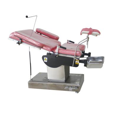 China Steel Electric Delivery Obstetric Delivery Examination Table Multi-functions Electric Obstetric Table for sale