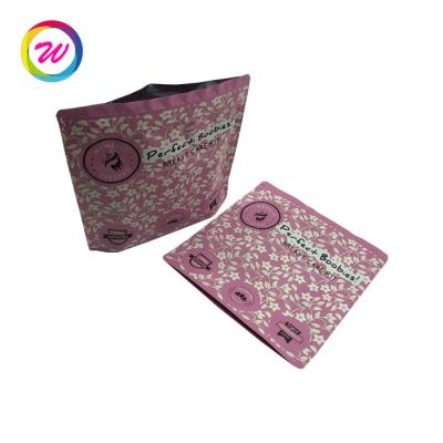 China Moisture Proof Tear Off Zipper Digital Printing Stand Up Bag With Round Corners for sale