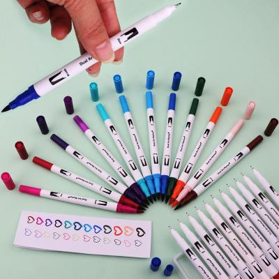 China Art Draing Painting Creative Stationery Watercolor Pen Student Children Color Writing Painting Brush PVP Set Watercolor Pen for sale