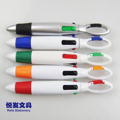 China Multicolor Promotional Pen In Two Colors Custom Logo For Student Promotional Ballpoint Pen for sale