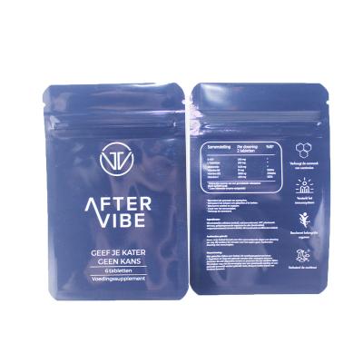 China Gravure Printing Surface Medicine Ziplock Bags PE Stand Up Pouch Barrier Featured for sale