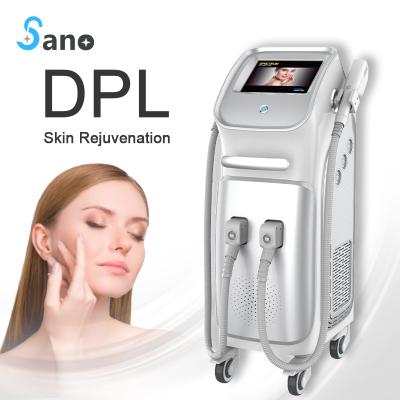 China Permanent Acne Treatment SHR Laser Hair Removal DPL Beauty Machine SHR Skin Rejuvenation Laser Hair Removal Machine for sale