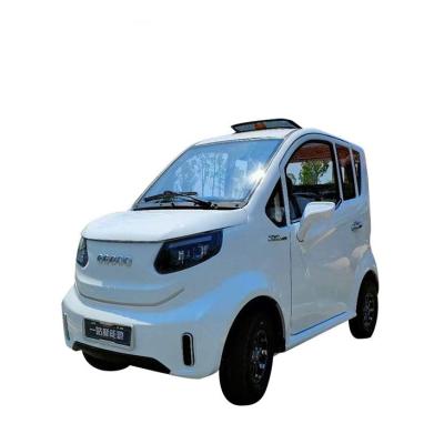 China New Small Mini Automobile Four Wheels Mobility Scooter Leather Cars Lithium Electric Car For Adults Golf Camping Two Seats Low Speed ​​Car for sale