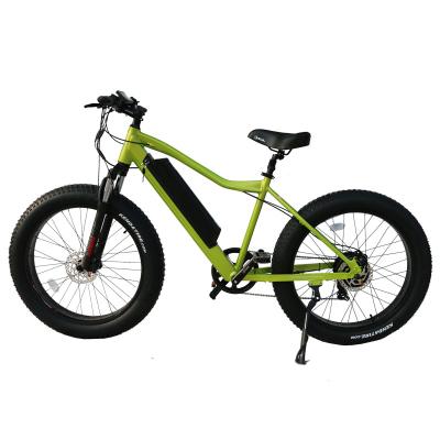 China Aluminum alloy 26 inch 48V 500W lithium battery 7speed electric city ebike gears hydraulic brake man electric bikes sport MTB ebike for adult for sale