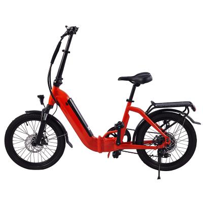 China Hot Selling Aluminum Alloy Electric Folding Bike 20 Inch Folding E-Bike Foldable Electric Bicycle Made In China for sale