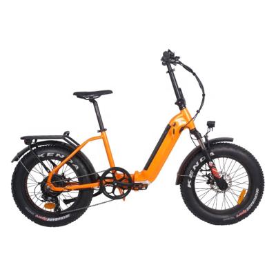 China Motor Adult E-bike Eletrica Bicicleta Aluminum Alloy Folding Ebike LCD Display Smart E Bike 36v 48v Foldable Electric Bicycle for sale