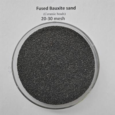 China 20-30 MESH Lost wax casting sand fused bauxite sand ceramsite foundry sand beads AFS fused ceramic sand 20-30 mesh for sale