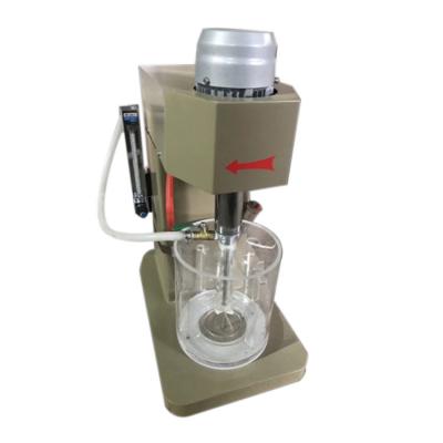 China Small Liquid Mineral Mobile Mixer Agitators Testing Equipment Laboratory Leaching Tank For Copper Ore for sale