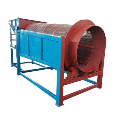 China Heavy Duty Efficient Process Screening And Loosening Trommel Screen For Waste for sale