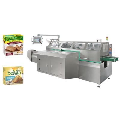 China Food Factory Automatic Bag Box Cartoning Packing Packing Machine For Biscuit for sale