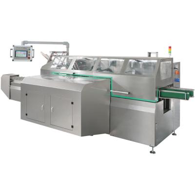 China Food Customize Automatic Tissue Box Napkin Spunlace Tissue Packing Cartoning Machine for sale