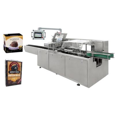 China Cheap Food Vietnam Green Pizza Crepe Pie Cartoning Bean Cake Bakery Packing Machine for sale