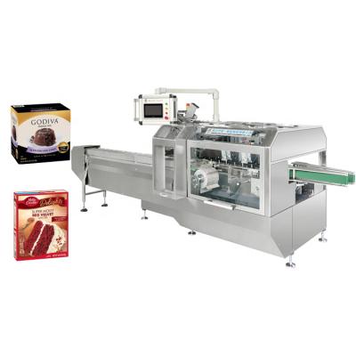 China Factory original automatic food granola bars e juice butter carton box packing machine for sale