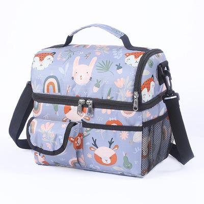 China Polyester BEEF Large Capacity 24 Can Lunch Bag Cooler Lunch Bags For Adult Insulated Lunch Bag for sale