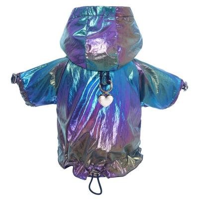 China Durable cat waterproof sports coat water resistant fabric removable hood coat pet supplies and D-ring supplier for sale