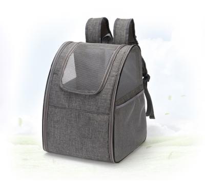 China Foldable Breathable Cat Bag Carrier Backpack Airy Bag For Increasing Use Pet Travel Carrier Backpack Camping Outdoor Bag for sale