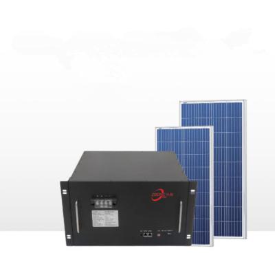 China Solar Photovoltaic Power Storage 48V Lithium Iron Phosphate Battery Backup Type Solar Photovoltaic Power Generation 5KWh Lithium Battery Pack for sale