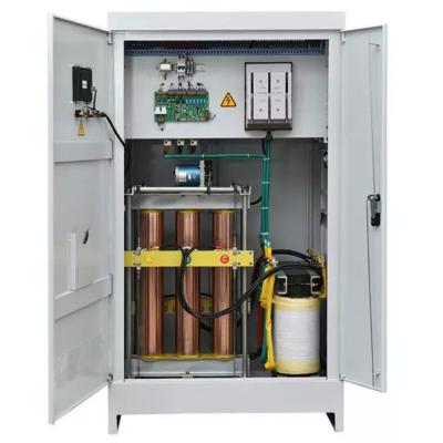 China Industrial Three Phase Voltage Regulator 380v Set Voltage 100kva 150kva 200kva 300kva Compensated Voltage Stabilizer for sale