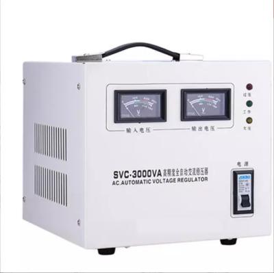 China SVC 500va 1kva 2kva 3kva Single Phase Voltage Stabilizer Set 110v Automatic Voltage Regulator for sale