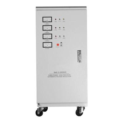 China 380v High Precision AC Voltage Regulator Set Three Phase Voltage Stabilizer for sale