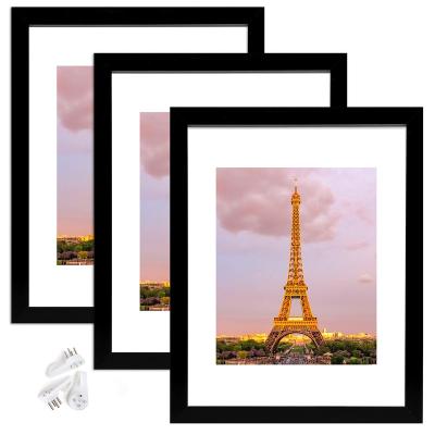 China Hot Selling Golden Home Decorative Wedding Picture Frame Plastic Molding Photo Frame for sale