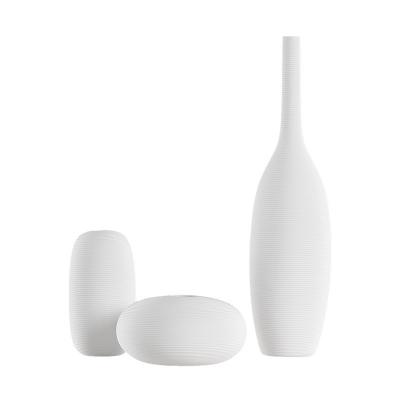 China Minimalist High Quality Skillful Design Matte Bottle Pump Ceramic Diffuser Ceramic Bottle for sale