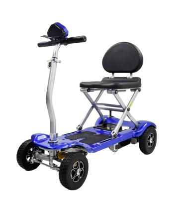 China New Unisex Lightweight Automatic Folding And Unfolding Aluminum Electric Mobility Scooter With Lithium Battery From China Super Supplier for sale