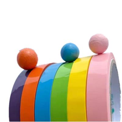 China Anti Strain Toys Child Unzip Toy Ball Accessories Unzip Sticky Ball Sticky Tape Multicolor Optional High Quality Products for sale