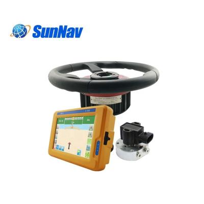 China Automotive Sunnav AG300 auto steering system GPS auto pilot system like trimble CFX750 for sale