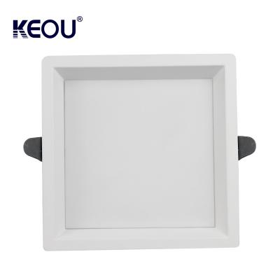 China KEOU modern indoor led lamp light led downlight square led downlights 18w for sale