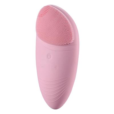 China For commercial & Home Use Beauty Products For Women Approval Silicone Vibration Face Cleansing Massager Facial Brush For All Kinds Skin for sale