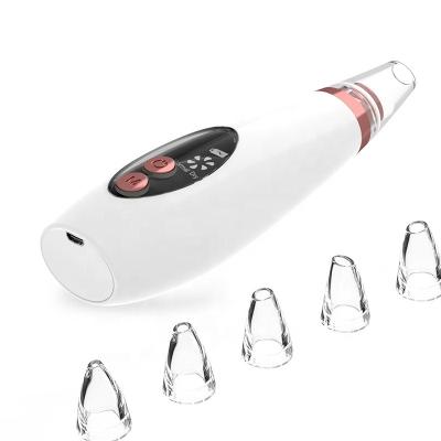 China 5 Replaceable Working Facial Pore Remover Blackhead Remover Vacuum New 2019 Electric Pore Vacuum For All Skin Treatment for sale