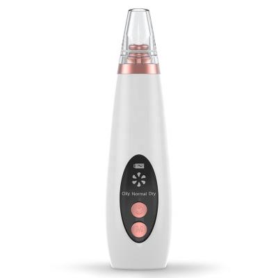 China Replaceable Working Clean Exfoliating Clean Exfoliating Beauty Suction Pro Blackhead Vacuum Head 5 Pore Blackhead Remover Electric Acne Remover Facial Cleansing Machine for sale