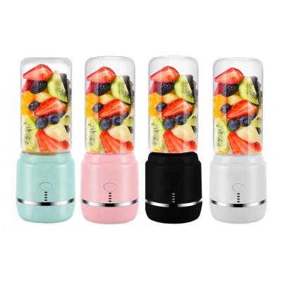 China Outdoor Personal Rechargeable Portable Blender and USB Automatic Fruit Smoothie Six Blades Handheld Juicer Cup for Gift for sale