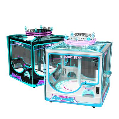 China Attractive Appearance Four Large Island Magic Claw Doll Grabing Island Users Star Toy Clip Up Machine For Market Entertainment for sale