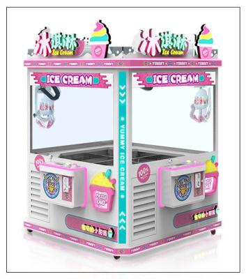 China Metal Aluminum Shell Automatic Four Person Ice Cream Vending Machine New for sale