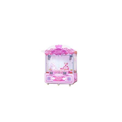 China Professional Full Angel Wing Doll Machine Transparent Coin Operated 230x101x241cm Low Price Children's Claw Game for sale