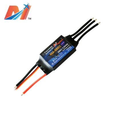 China RC Model Maytech Brushless Electric Speed ​​Controller FPV Helicopter ESC 60A for RC Jet Plane Remote Control for sale