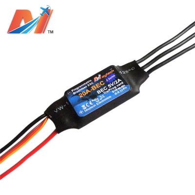 China Airplane and Helicopter Maytech 20A DC Motor Controller 36v Brushless Motor Controller for sale