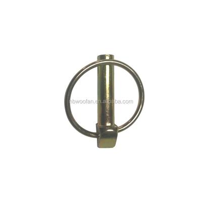 China Trailer truck used 1/4 inch square axle lock pin safety coupler terminal. in diameter and round arched, suitable for farm trailers, trucks, lawn gardens for sale