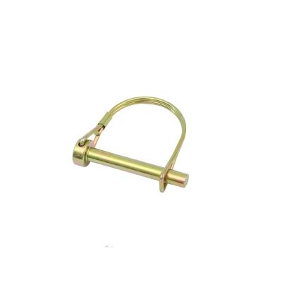 China Custom Stainless Steel Carbon Steel Brake Clevis Pin Spring Clip Lock Pin Hitch Pin for sale