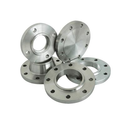 China Customized Stainless Steel CNC Machining Forged Stainless Steel Weld Neck Flange For Car Parts Accessories for sale