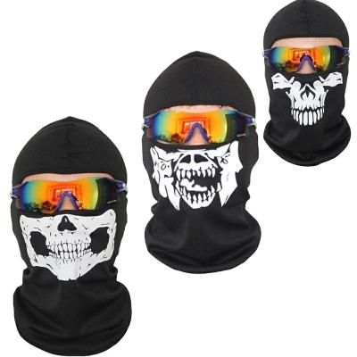 China Motorcycle Balaclava Ski Neck Protecting Outdoor Windproof Halloween Full Face Sports Windproof Cycling Mask for sale