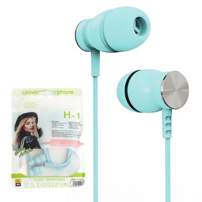 China In-ear original wired hands free earbuds in-ear headphone sports gaming earphone for sale