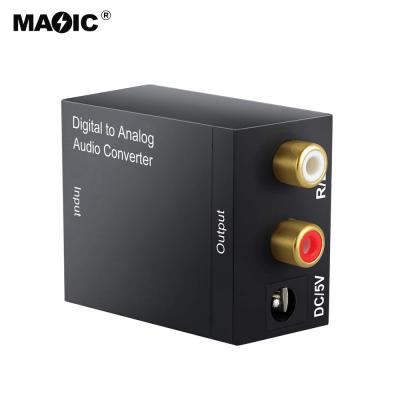 China Coaxial Audio Conversion Digital Audio Signals To Analog L/R Audio Converters Digital To Analog Converter For Other Audio And Video Equipment for sale