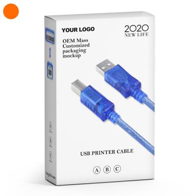 China Plug & Play High Quality Usb Cable 1.5m Usb2.0 A Male To Usb B Male Print Cable For Printer for sale